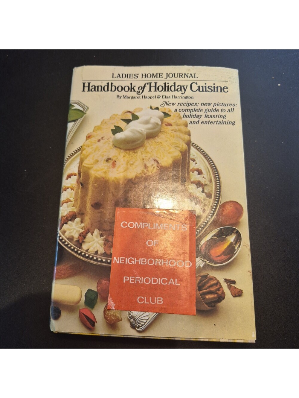 Ladies Home Journal Handbook o Holiday Cuisine Vintage Cookbook 1970 1st Ed 1289